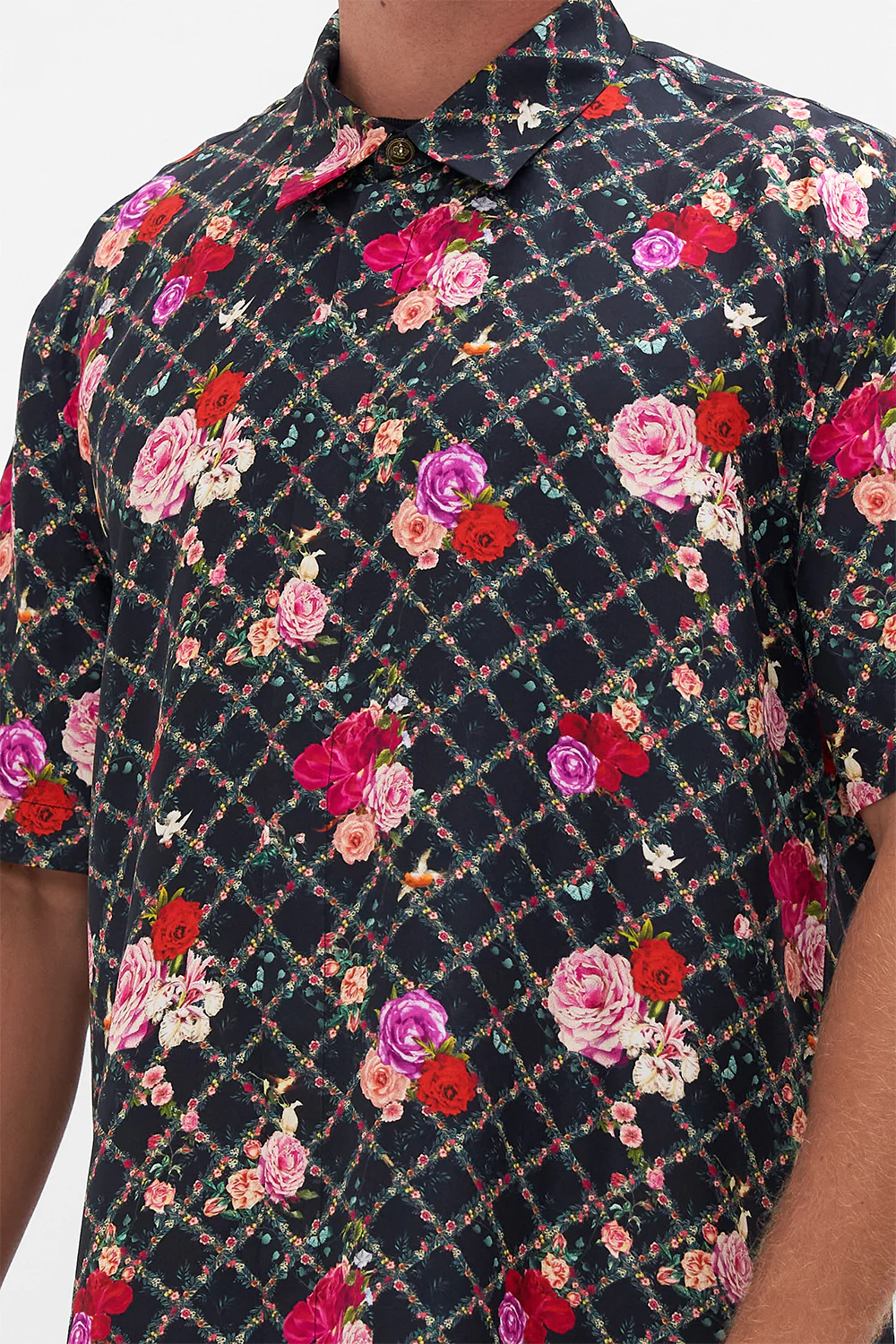 OVERSIZED BUTTON THROUGH SS SHIRT RESERVATION FOR LOVE - Image 6
