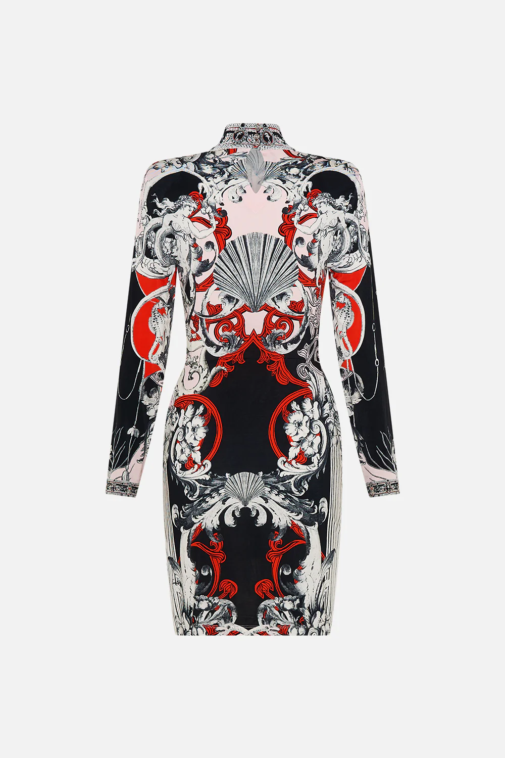 CROSS FRONT MINI DRESS MARK OF MEDUSA - Image 7