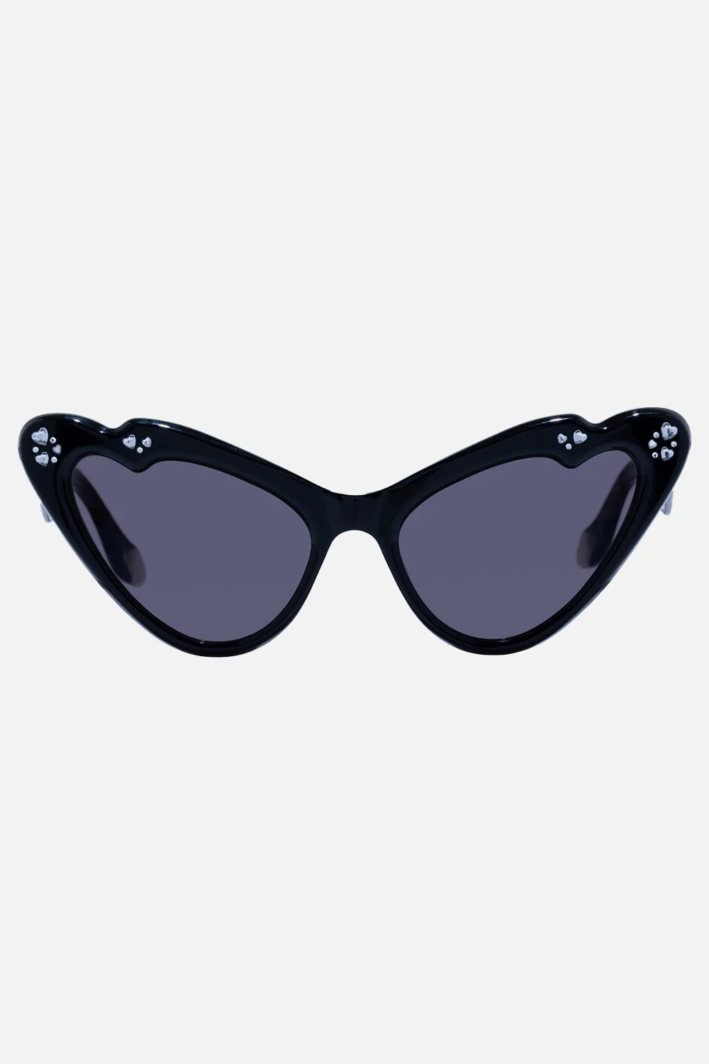 FLUTTERBY SUNGLASSES SOLID BLACK - Image 2