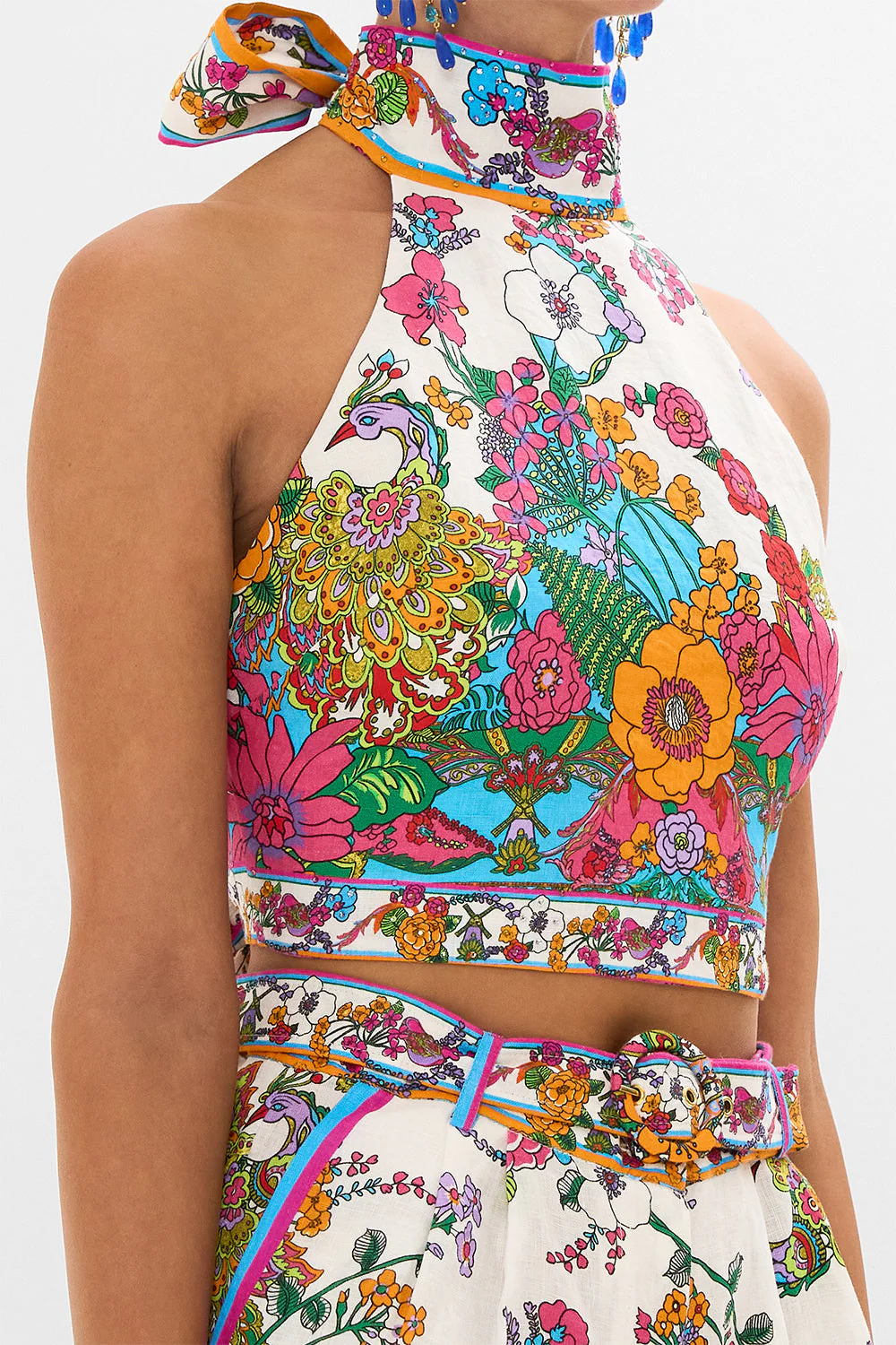 HALTER TIE BACK TOP COSMIC PRAIRIE - Image 6