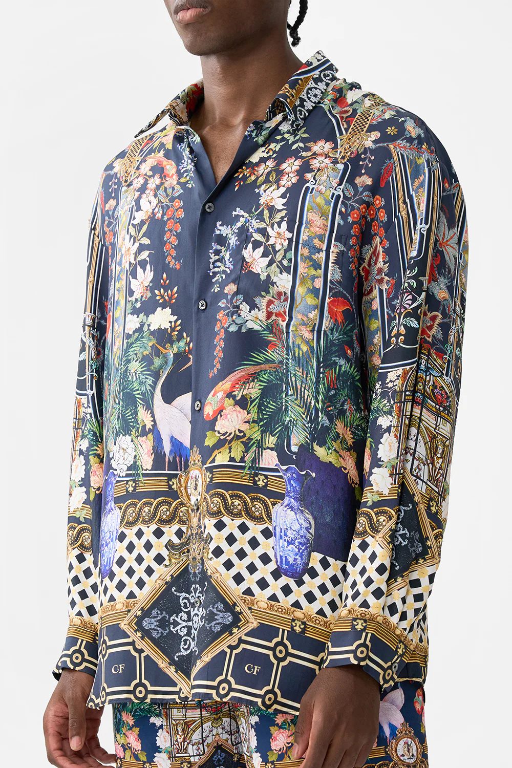 OVERSIZED SHIRT PALACIO POETRY - Image 5