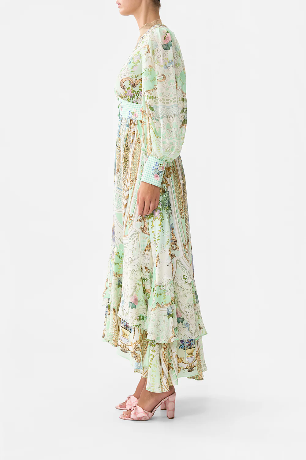 LONG BUTTON FRONT DRESS PESTANA PANORAMA - Image 10