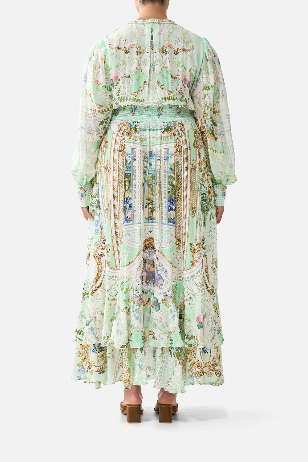 LONG BUTTON FRONT DRESS PESTANA PANORAMA - Image 12