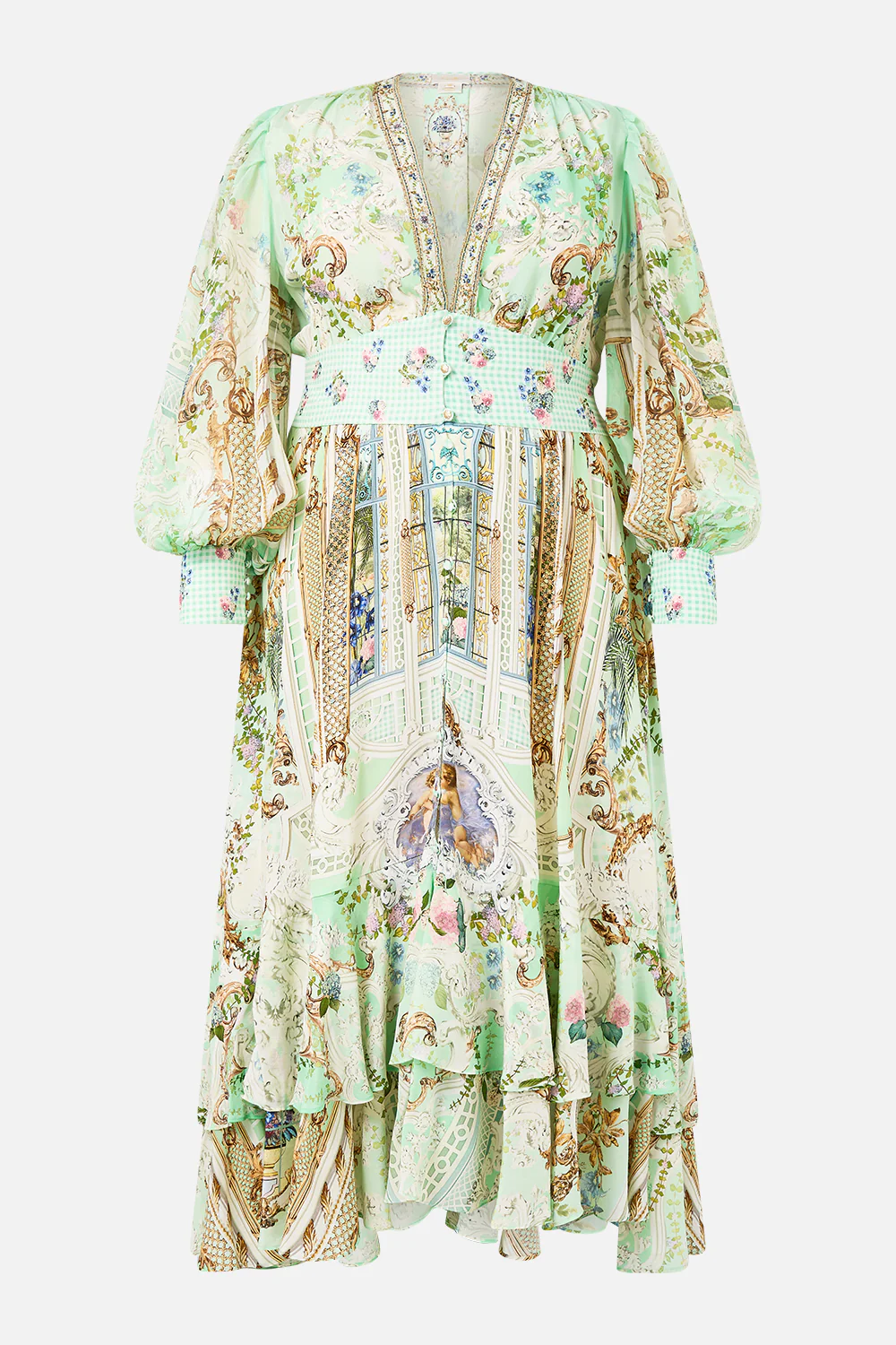 LONG BUTTON FRONT DRESS PESTANA PANORAMA - Image 13