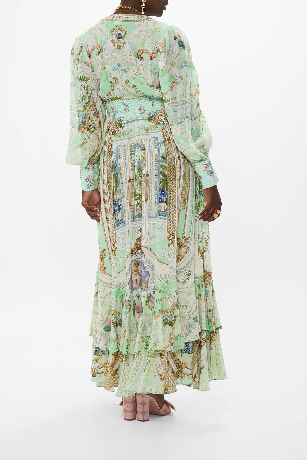 LONG BUTTON FRONT DRESS PESTANA PANORAMA - Image 2