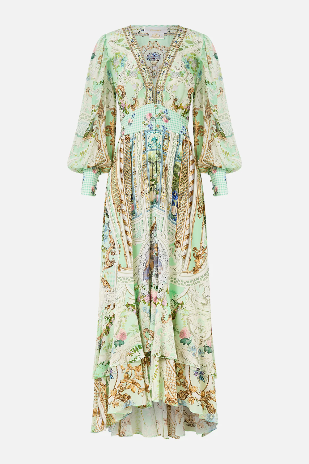 LONG BUTTON FRONT DRESS PESTANA PANORAMA - Image 3