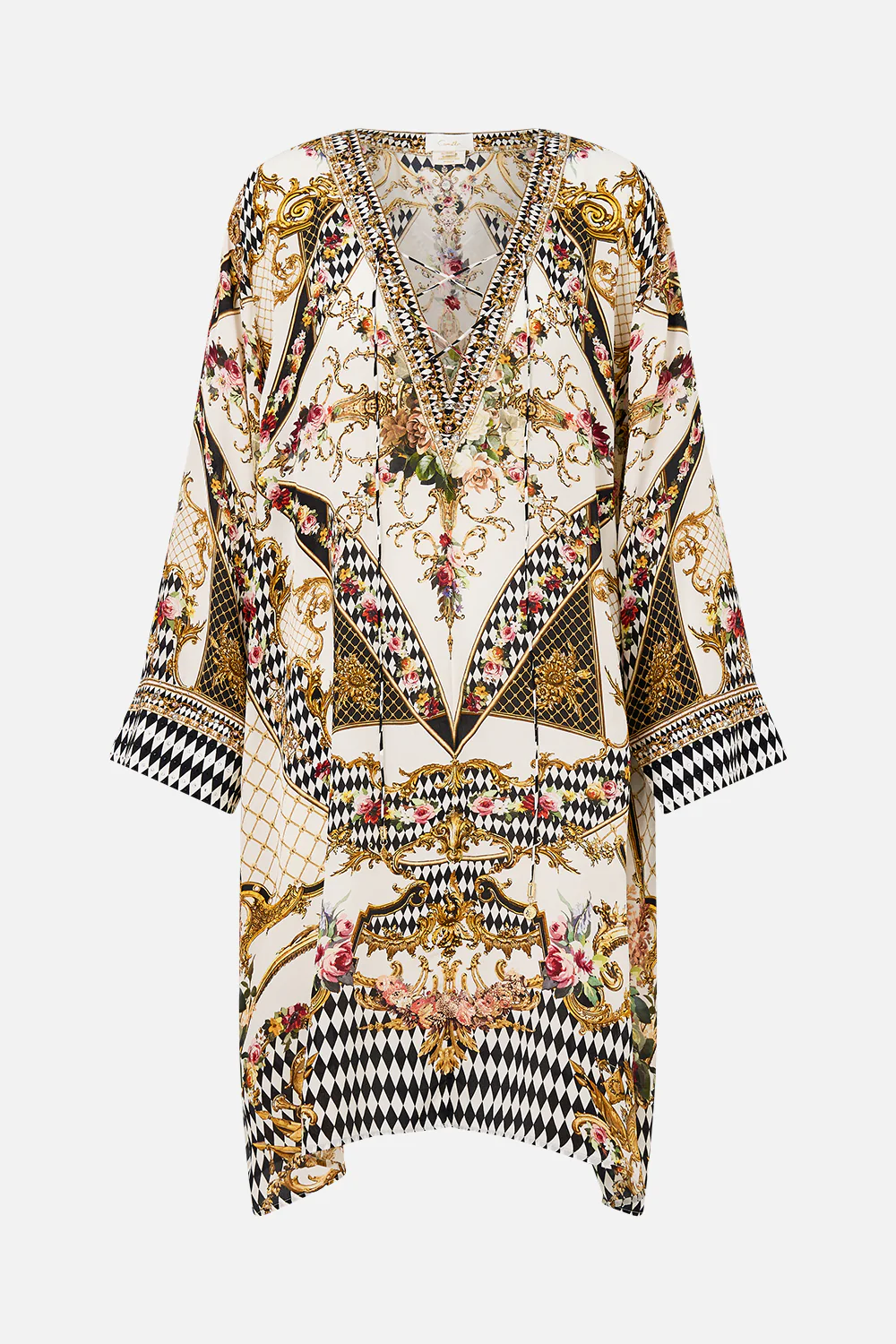 METAL EYELET KAFTAN ROCOCO GLOW - Image 3