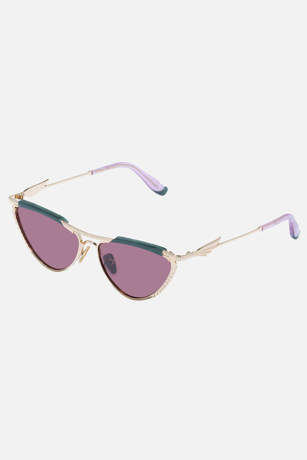 PYRAMID PARAMOUR SUNGLASSES EMERALD MARBLE