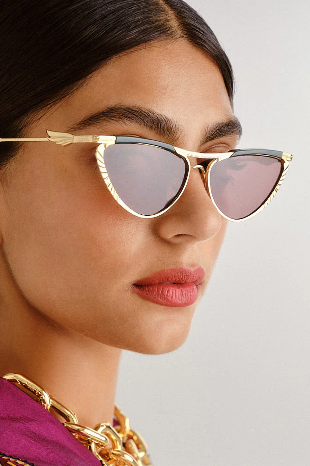 PYRAMID PARAMOUR SUNGLASSES EMERALD MARBLE - Image 5