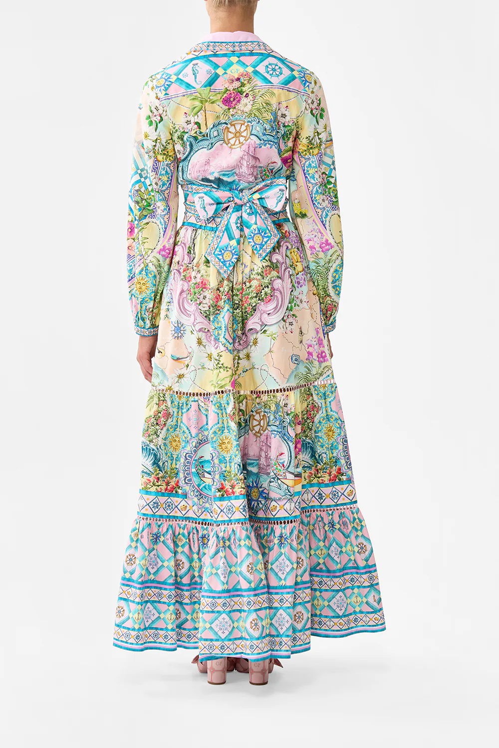 CROPPED WRAP SHIRT JUST COASTING - Image 2