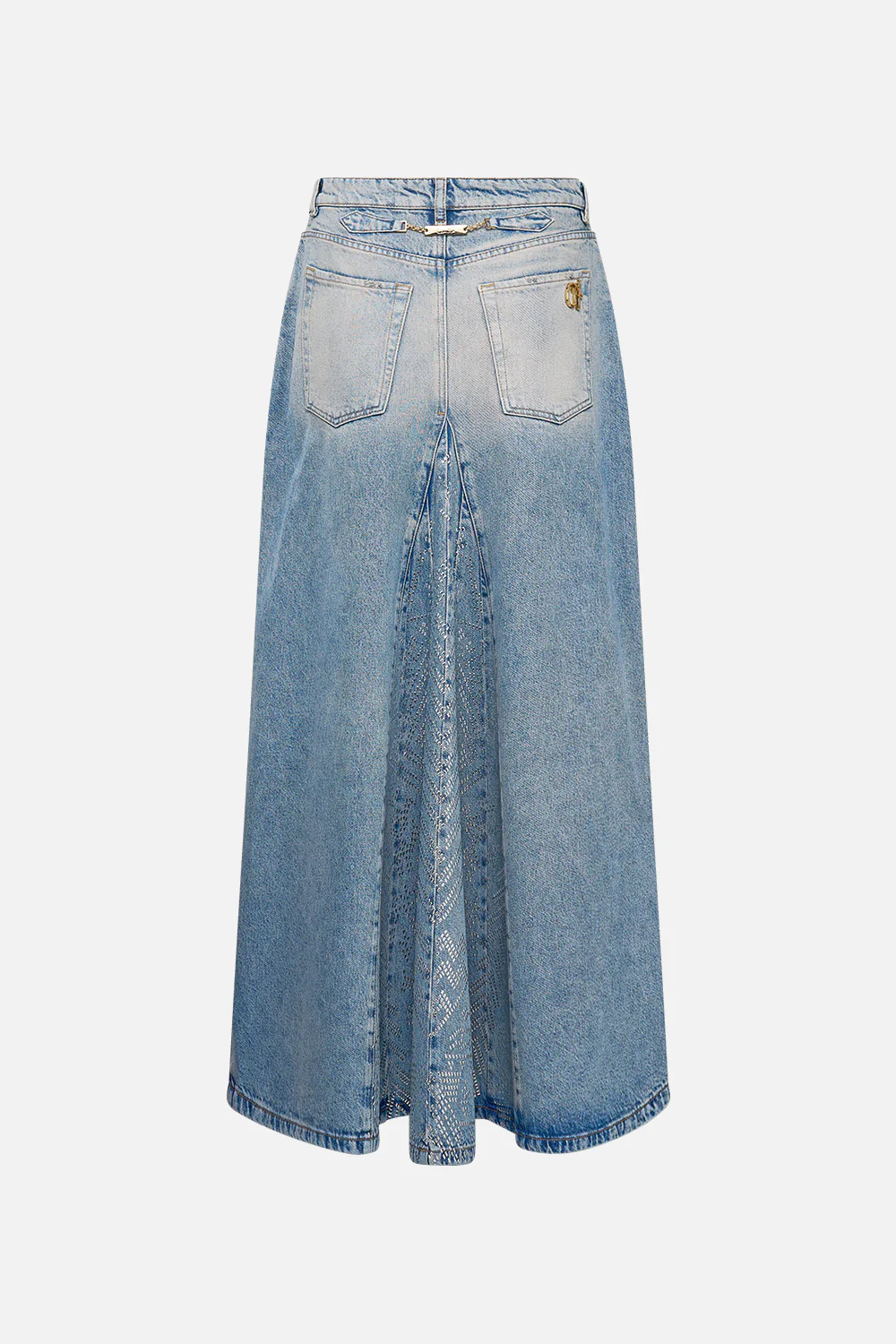 ALIKA OASIS ODYSSEY A-LINE MAXI SKIRT DENIM - Image 2