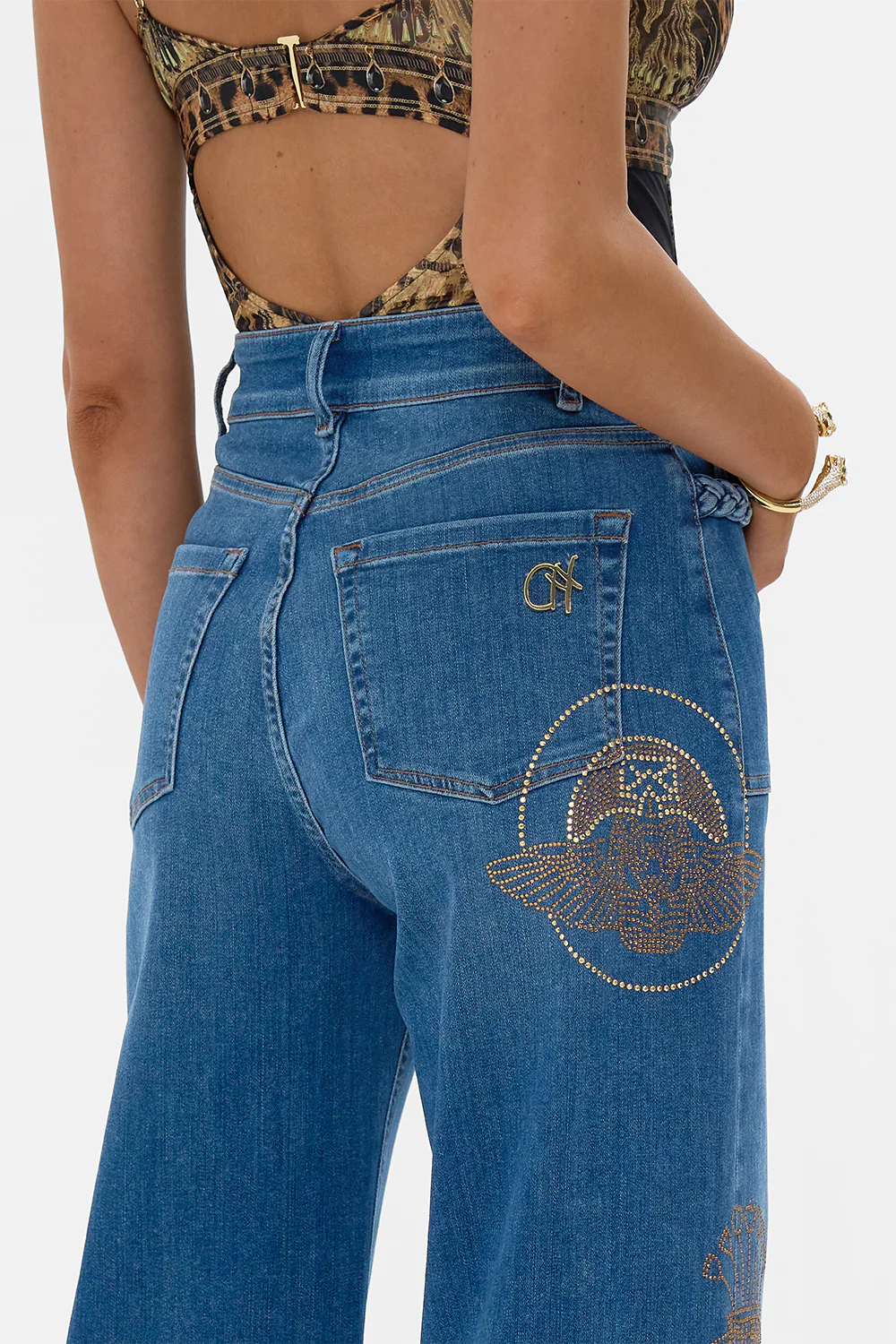 JENNA SOUL SEEKER HIGH WAISTED FLARE DENIM - Image 7