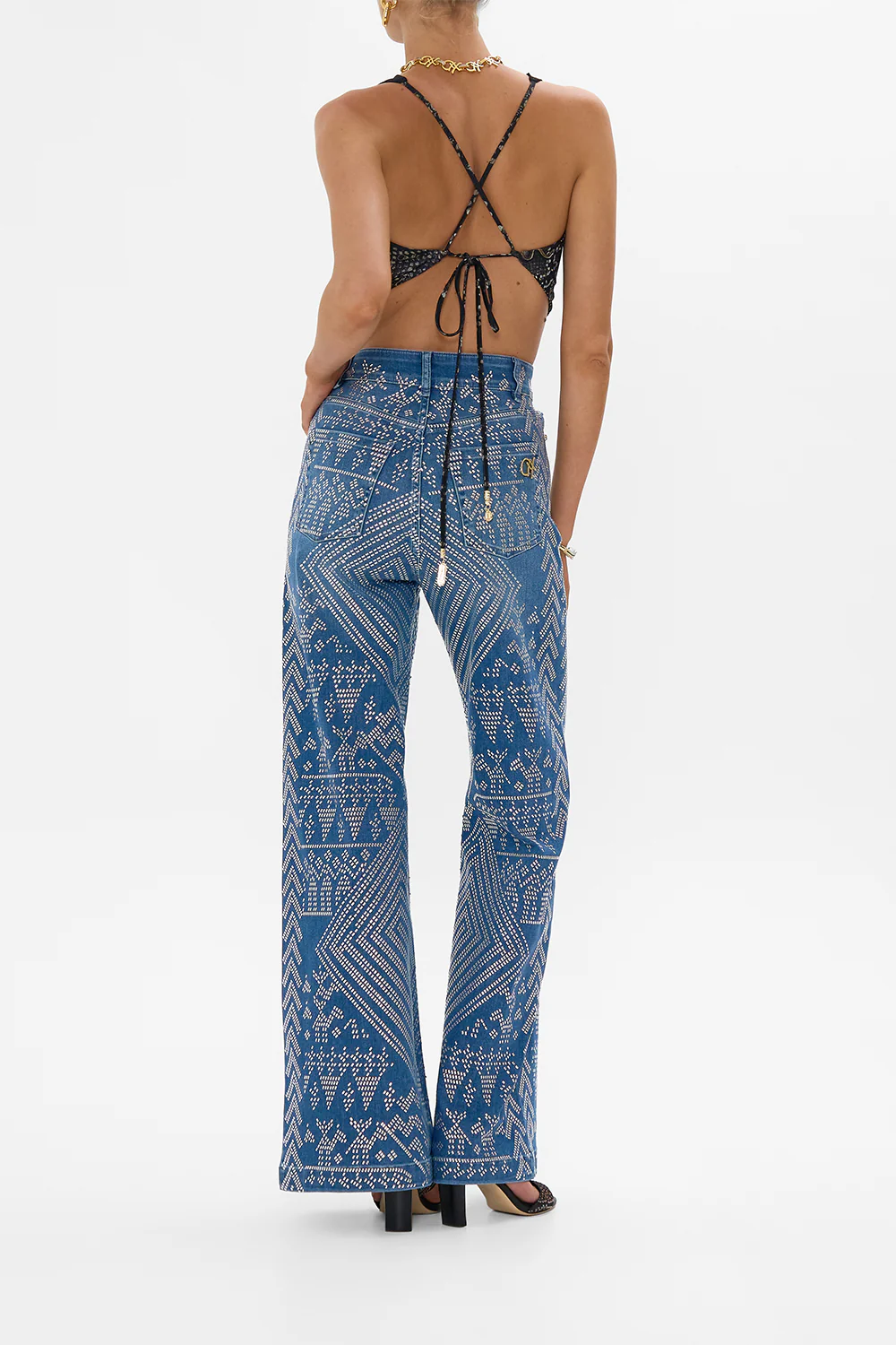 JENNA DESERT REIGN HIGH WAISTED FLARE DENIM - Image 6