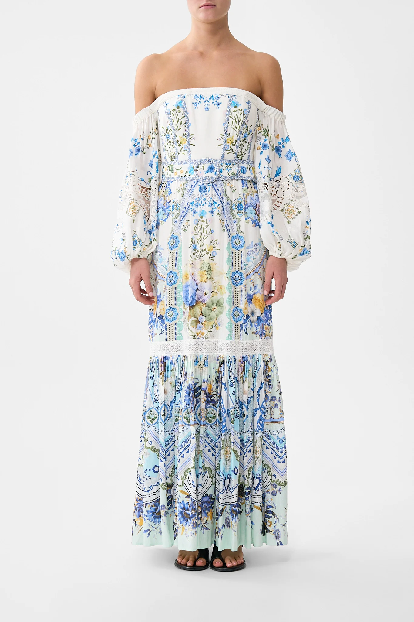 PUFF SLEEVE CORSET DRESS MY HOMESPUN HEART