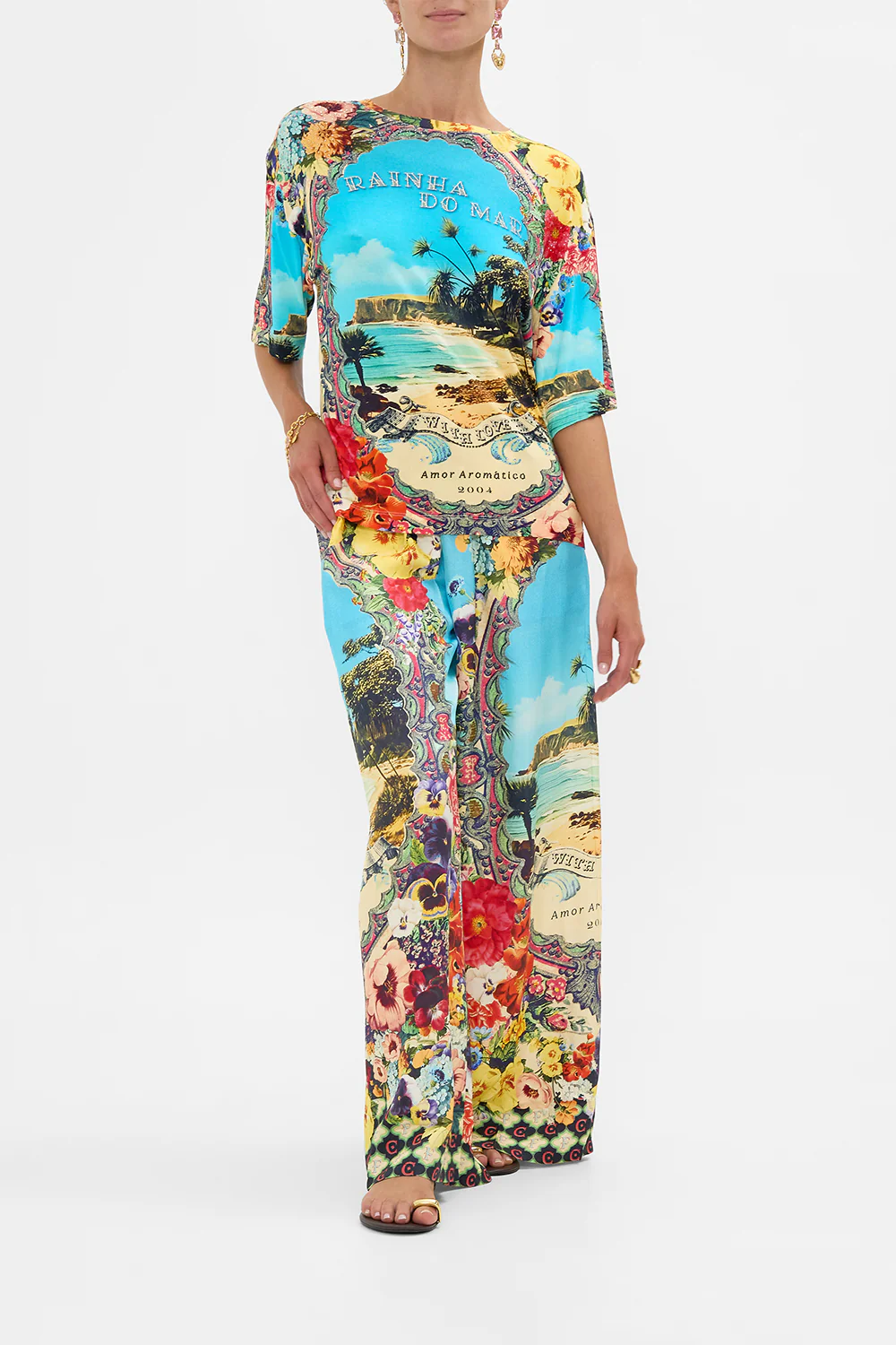 STRAIGHT LEG PANT BATHING BOMBSHELL