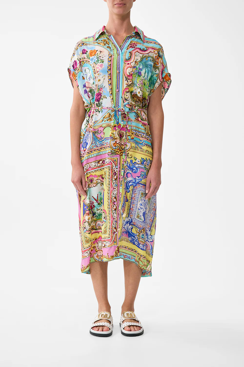 SLEEVELESS SHIRTDRESS SPIRIT OF SANTA MARIA