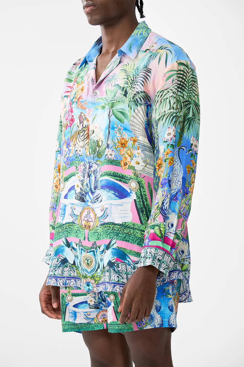 LONG SLEEVE OVERSIZED SHIRT SPIRIT OF SANTA MARIA - Image 5