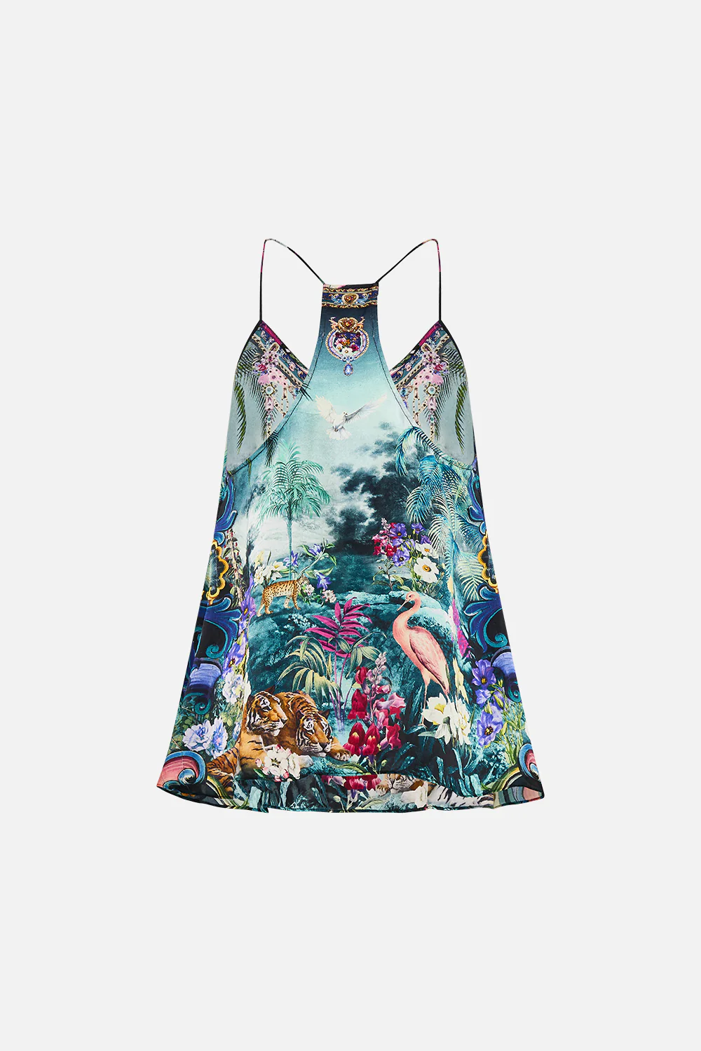 T BACK SHOESTRING TOP BASKED IN BAROQUE - Image 7