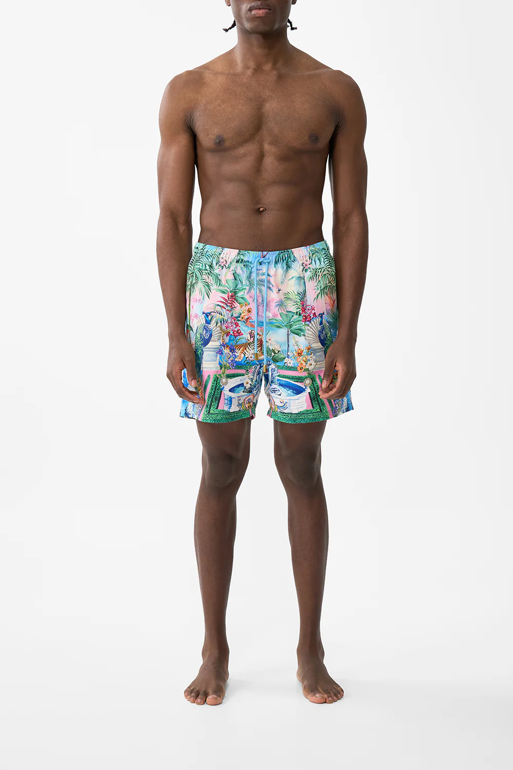 MID LENGTH BOARDSHORT WITH ELASTIC WAIST SPIRIT OF SANTA MARIA