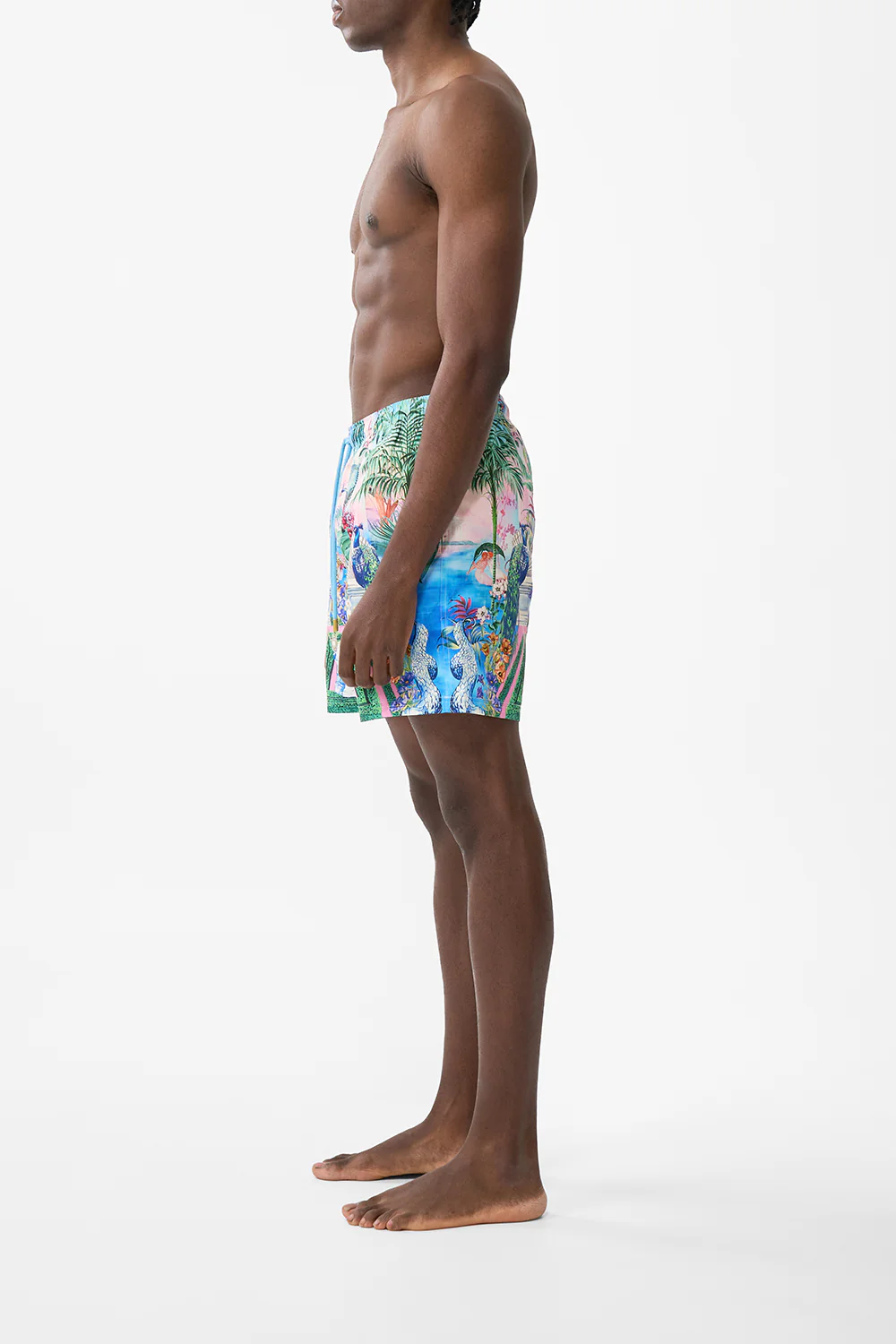MID LENGTH BOARDSHORT WITH ELASTIC WAIST SPIRIT OF SANTA MARIA - Image 4