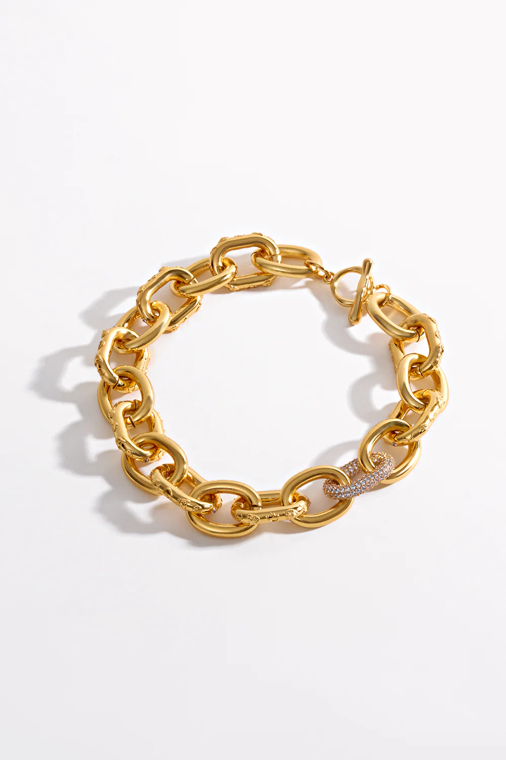 COSMIC CARTOUCHE NECKLACE GOLD - Image 4