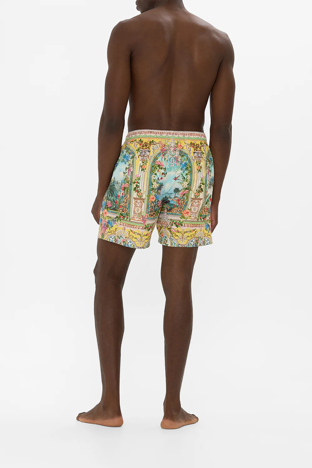 MID LENGTH BOARDSHORT WITH ELASTIC WAIST TALES OF TOPKAPI PALACE - Image 2
