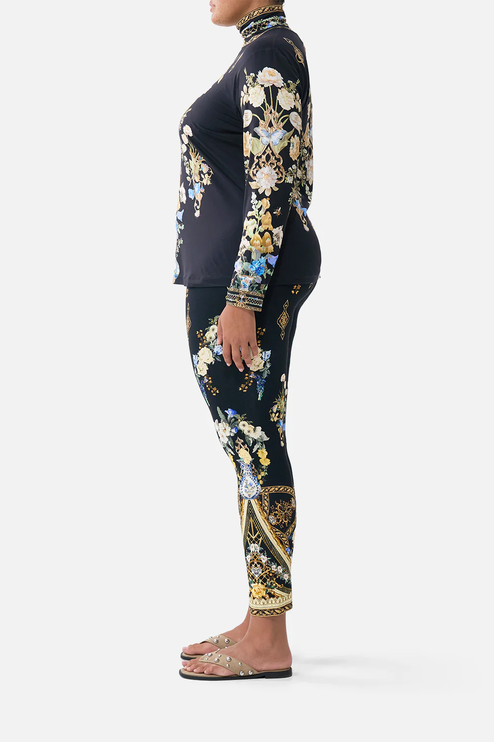 JERSEY TURTLENECK OTTOMAN ELEGANCE - Image 11
