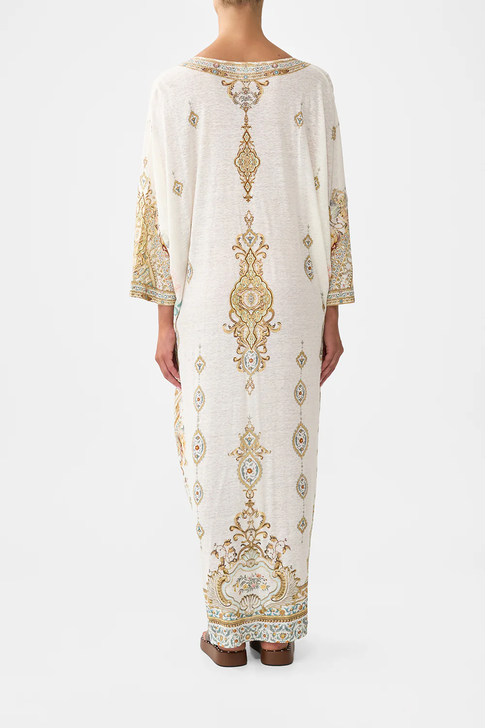 V NECK BATWING KAFTAN OTTOMAN DYNASTY - Image 2