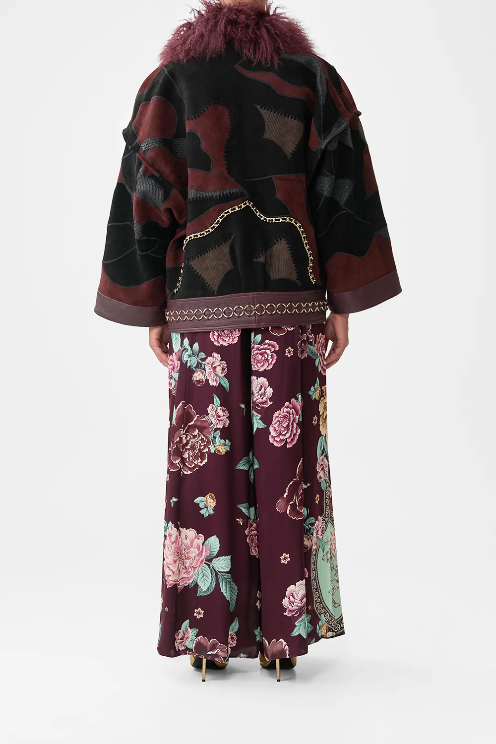 DROP SLEEVE PANELLED JACKET IF THESE TILES COULD TALK - Image 2
