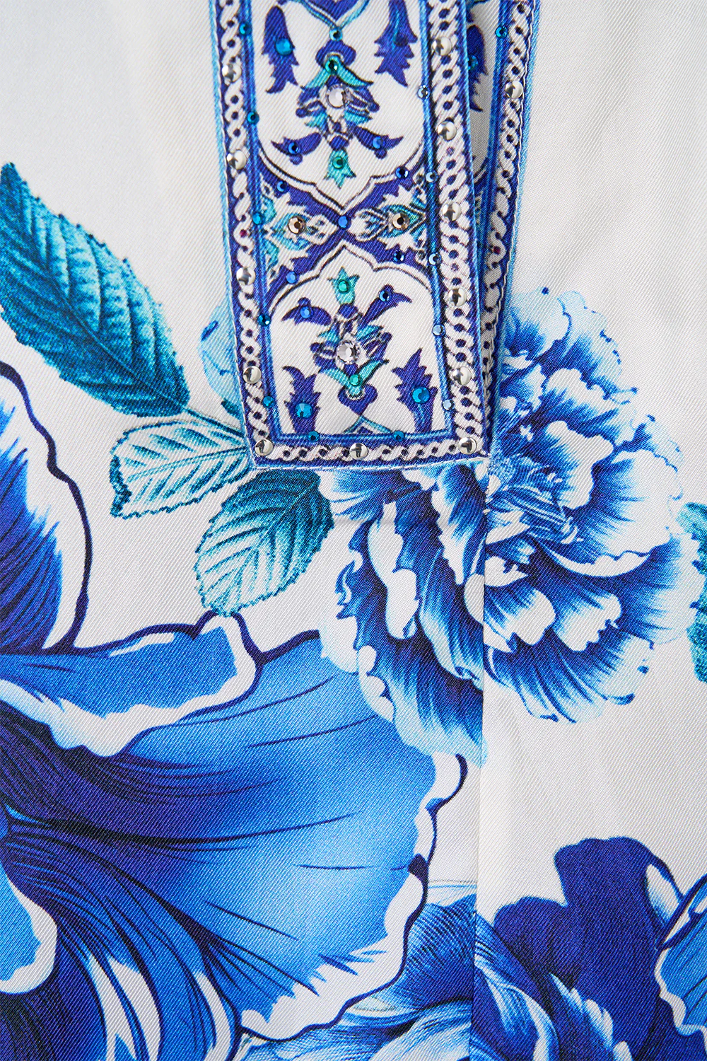 CROPPED RELAXED SHIRT A CERAMIC GARDEN - Image 8