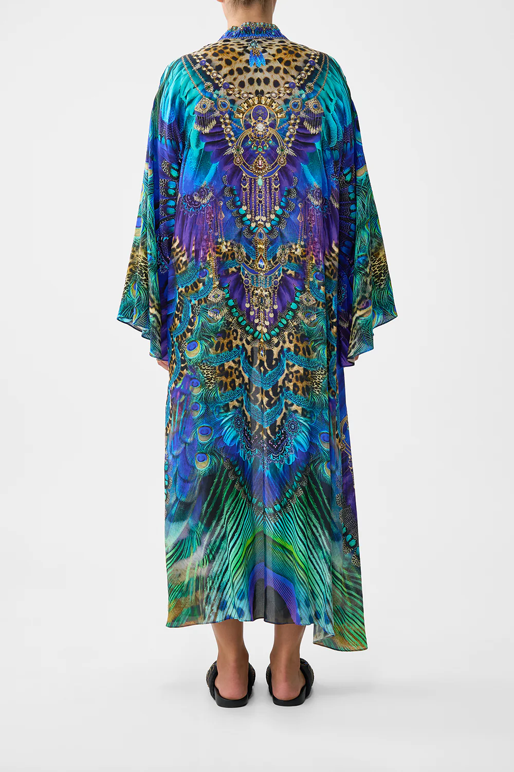 FLARE SLEEVE LONG ROBE COSMIC ZOOLOGY - Image 2