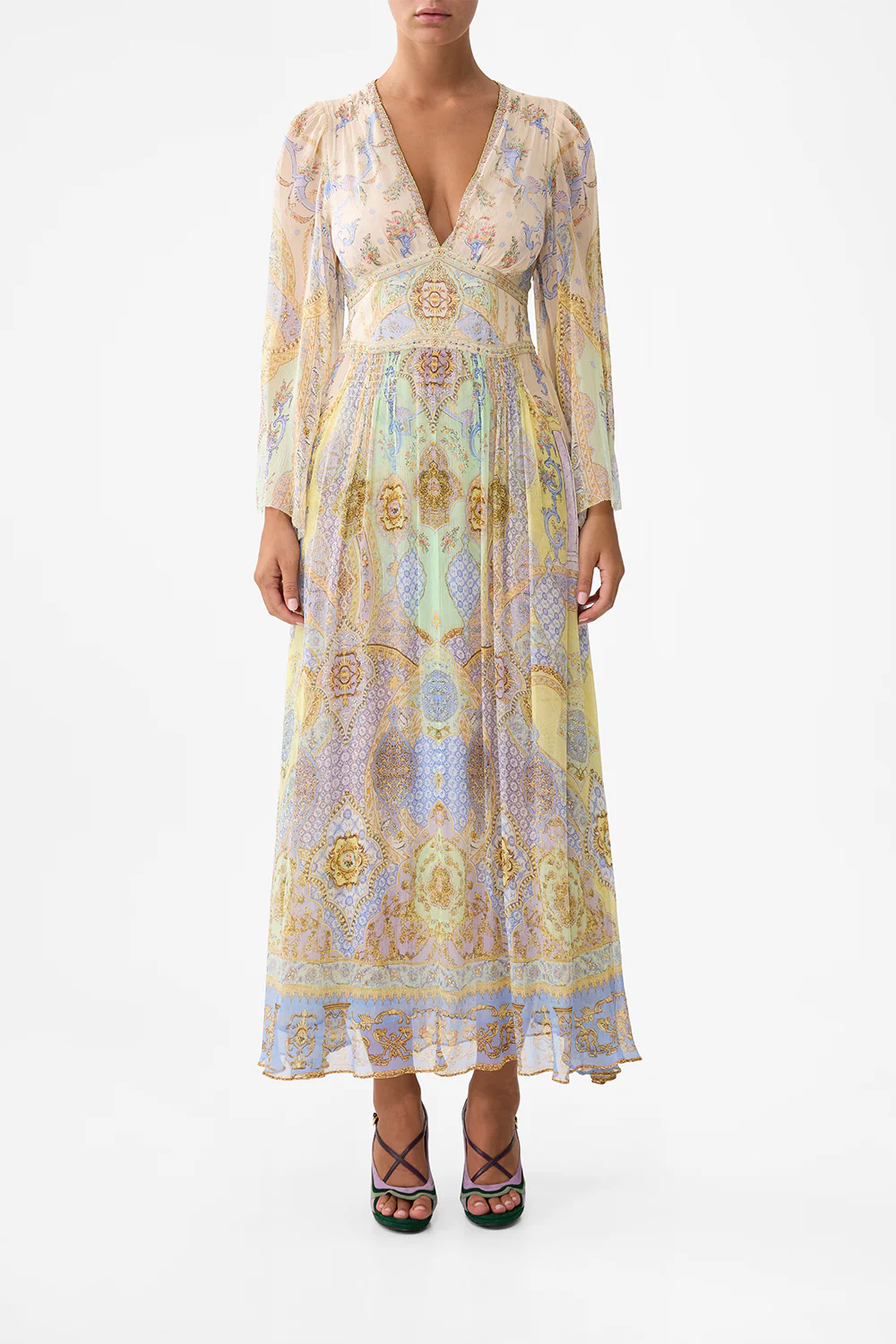 FLARED SLEEVE DRESS EAST OF ISTANBUL