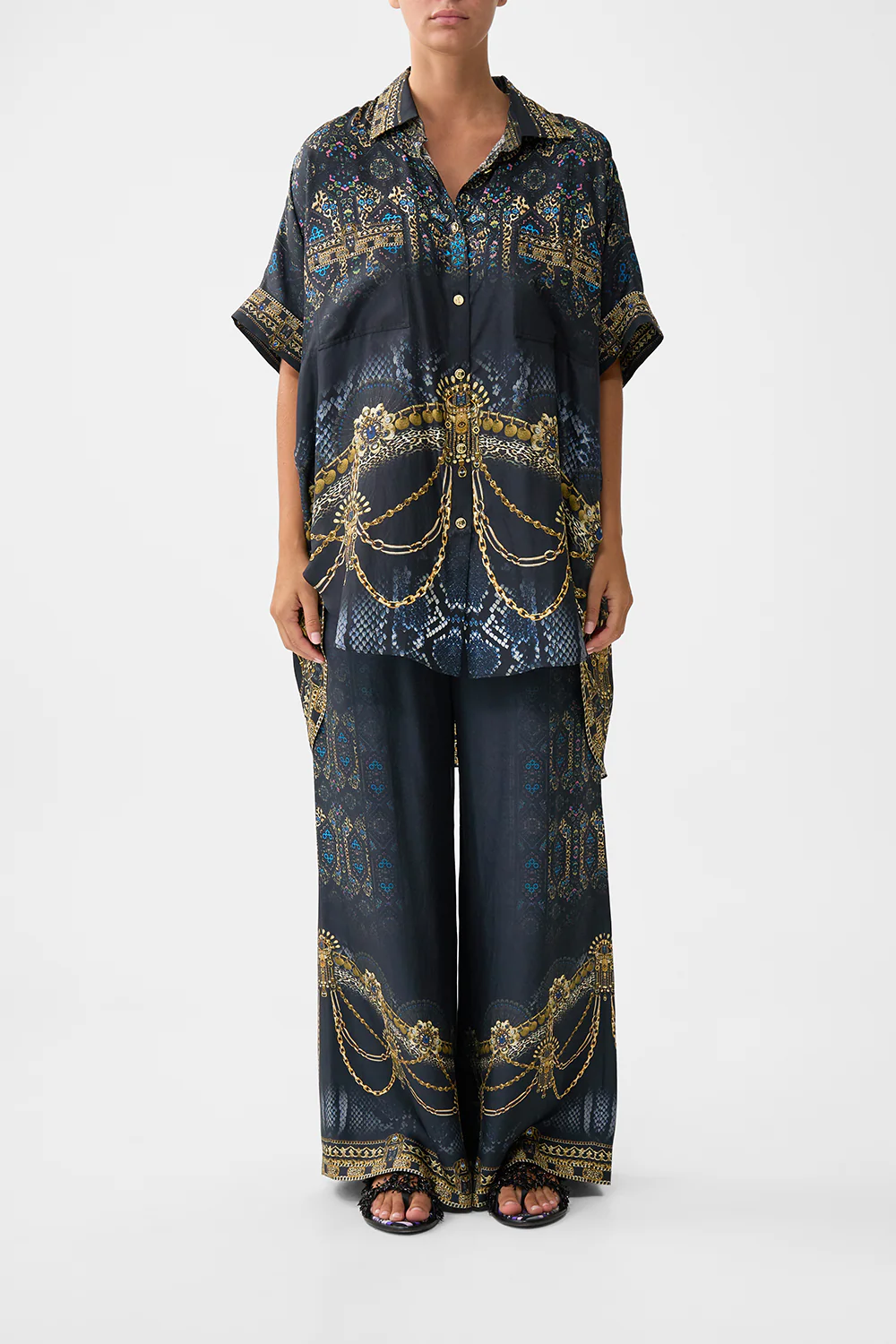 OVERSIZED POCKET TUNIC SONG OF THE SOLSTICE