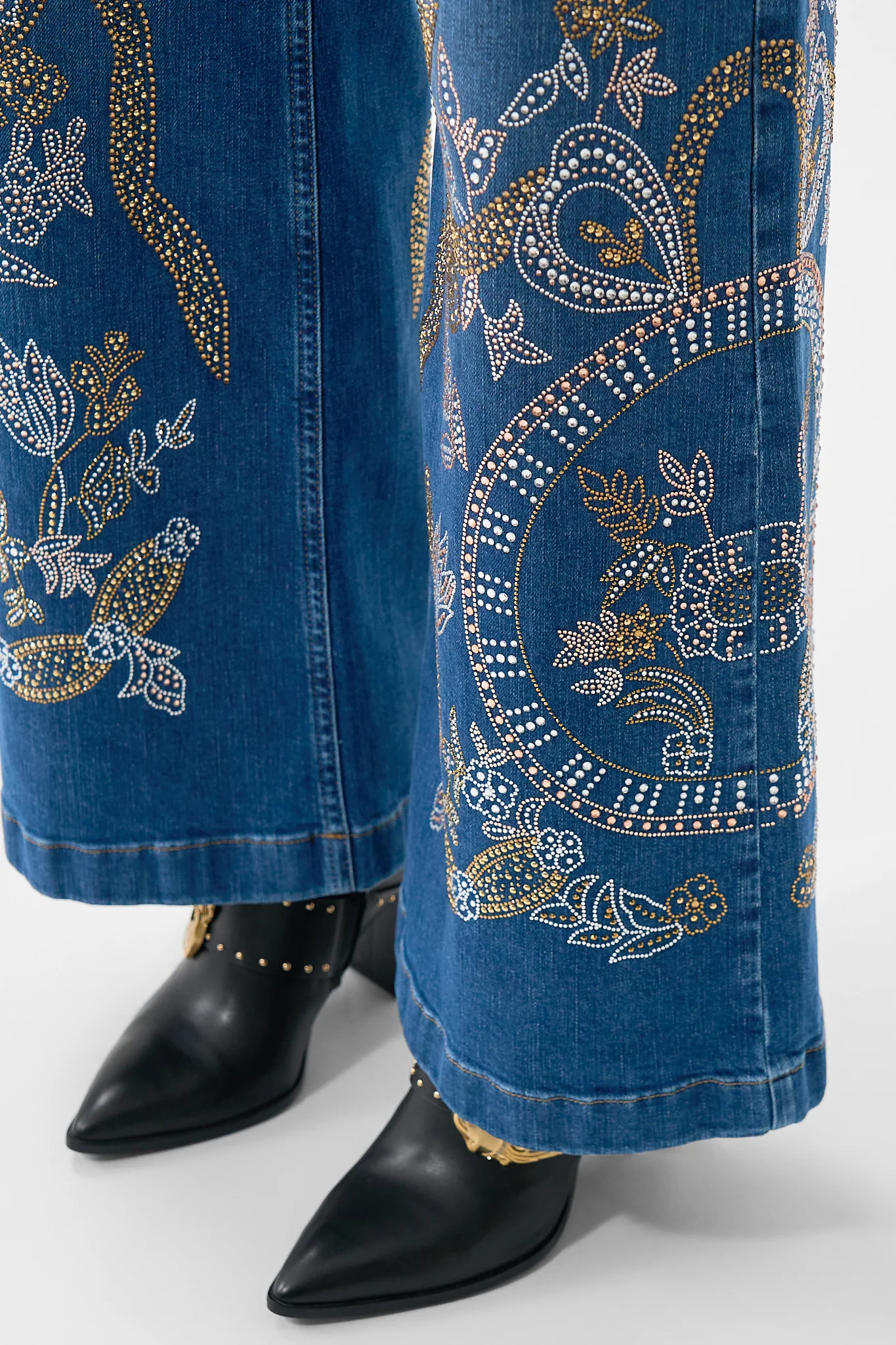 JENNA ACE OF LACE HIGH WAISTED FLARE DENIM - Image 12