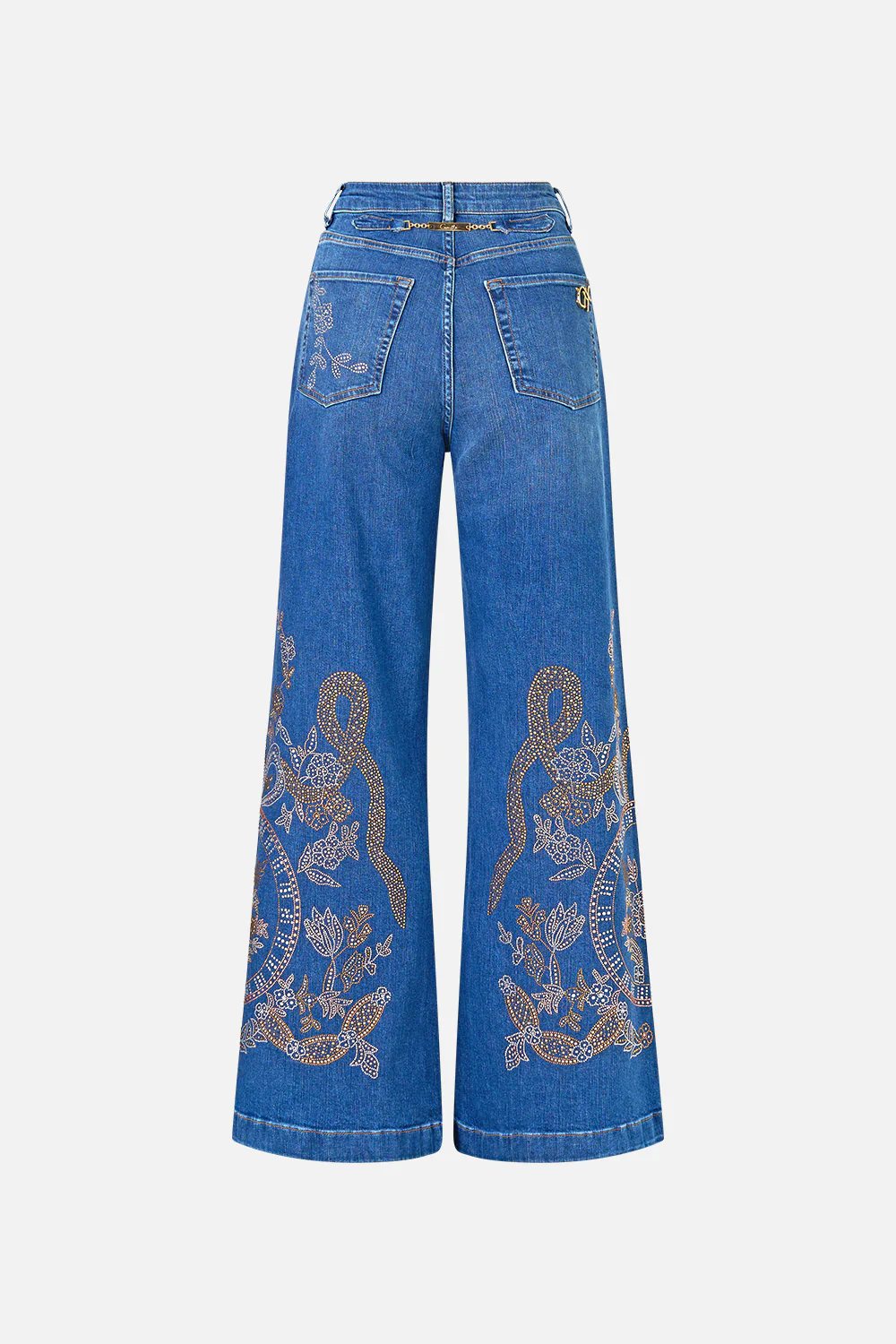 JENNA ACE OF LACE HIGH WAISTED FLARE DENIM - Image 2