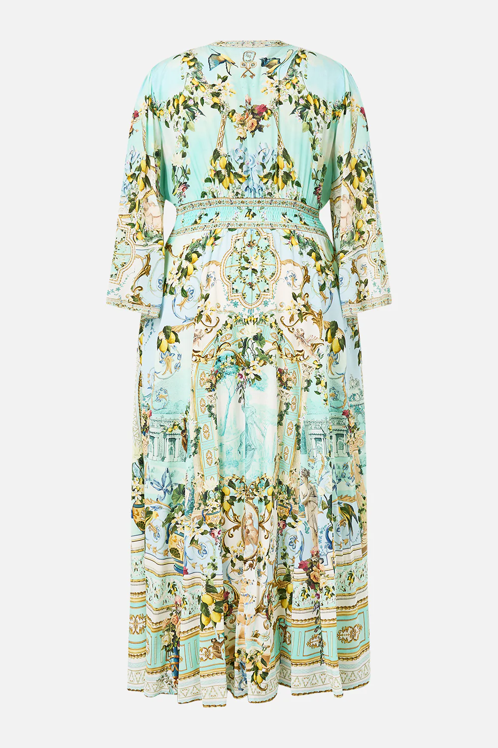 KIMONO SLEEVE DRESS WITH SHIRRING DETAIL VENUS ON A VESPA - Image 12