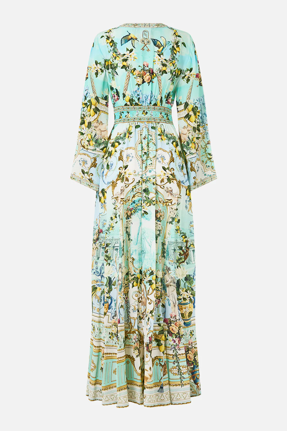 KIMONO SLEEVE DRESS WITH SHIRRING DETAIL VENUS ON A VESPA - Image 7
