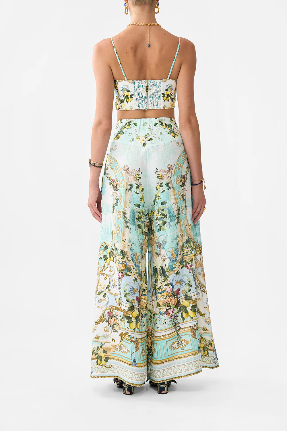 CORSET CROP TOP VENUS ON A VESPA - Image 2