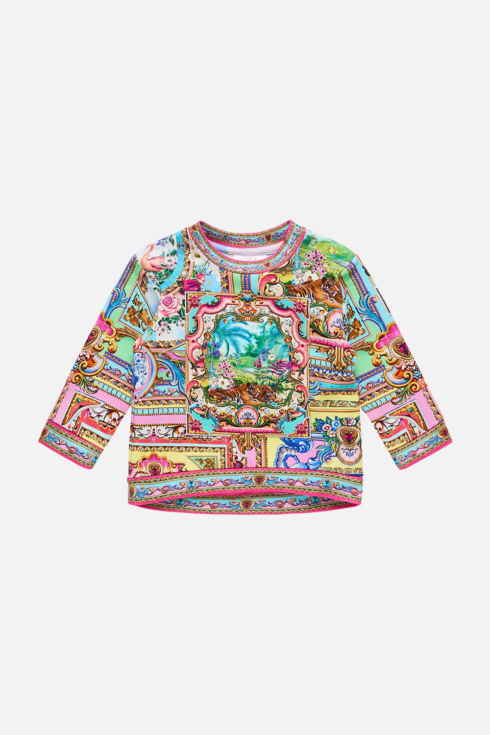 BABIES RELAXED CREW NECK SWEATER SPIRIT OF SANTA MARIA
