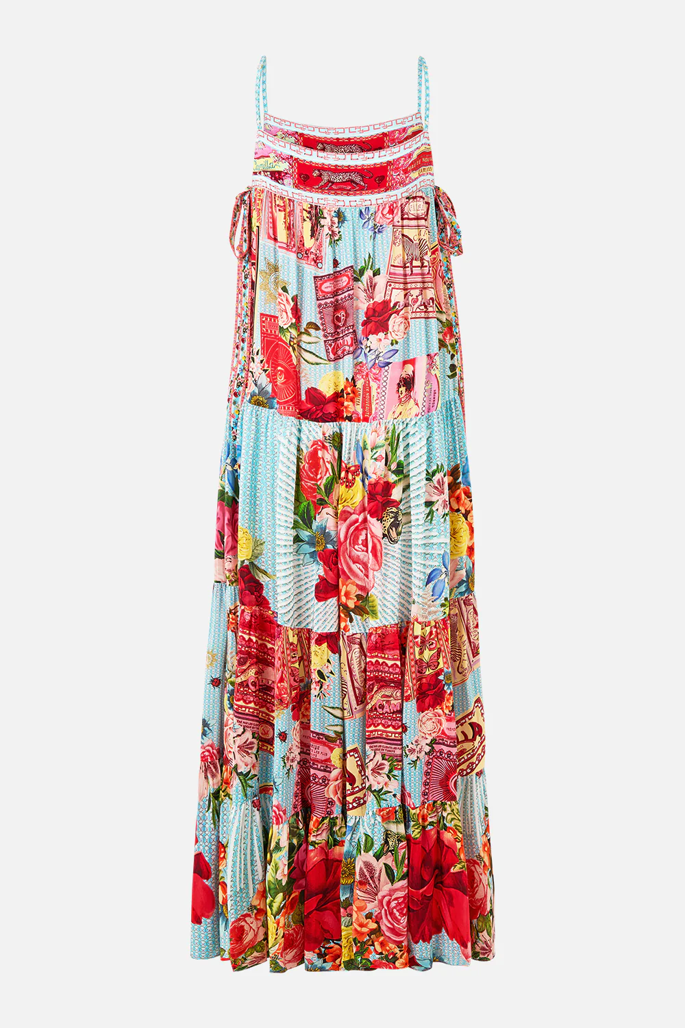 LONG TIERED DRESS WITH BOW TIES PAPERS AND CURIOUS CAPERS - Image 6