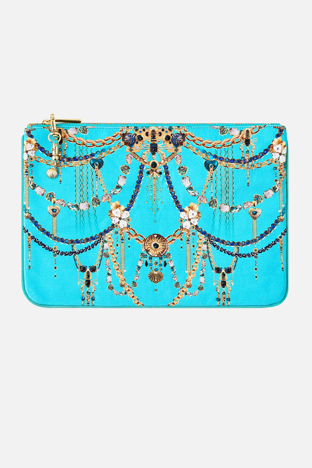 SMALL CANVAS CLUTCH TOTEMS AND TREASURES