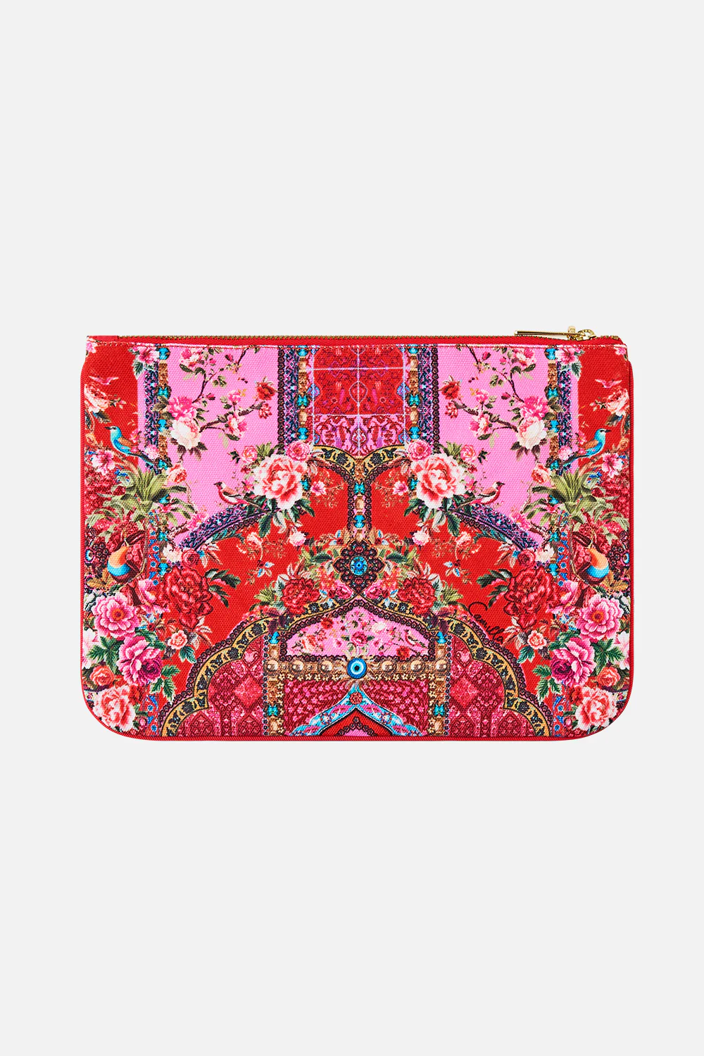 SMALL CANVAS CLUTCH HEIRLOOM EMPIRE - Image 2