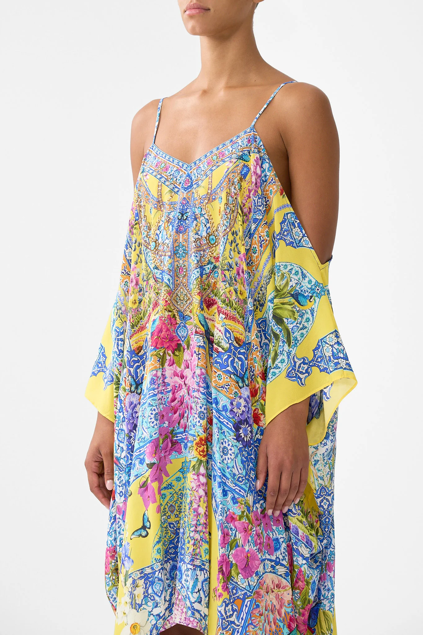 SHORT DROP SHOULDER STRAP KAFTAN SULTANAHMET SUMMER - Image 5