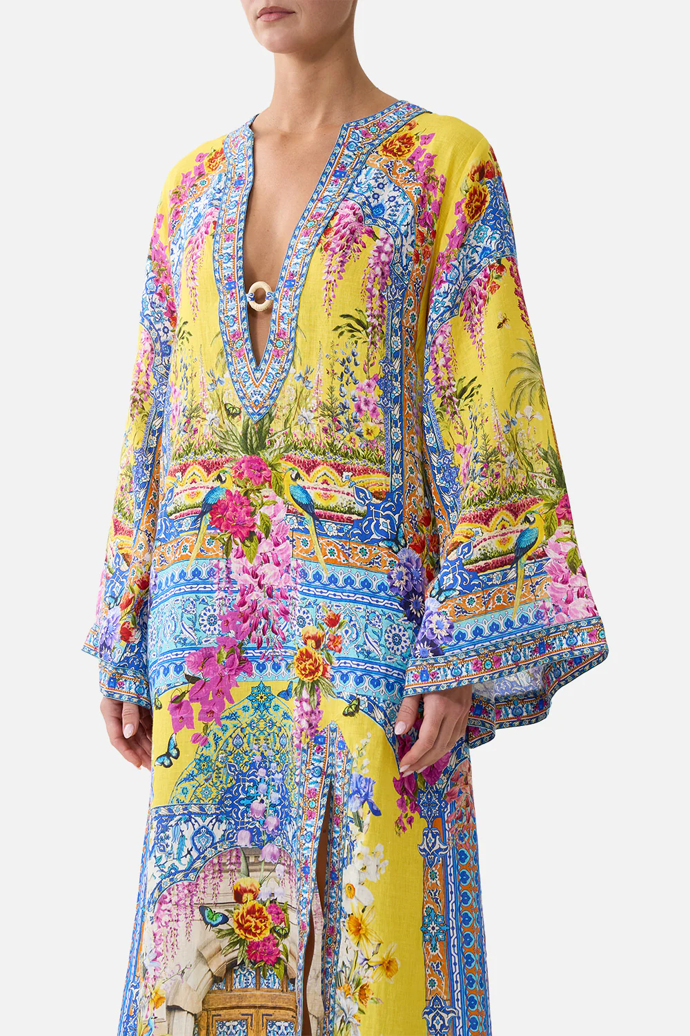 DEEP V-NECK HARDWARE KAFTAN SULTANAHMET SUMMER - Image 5