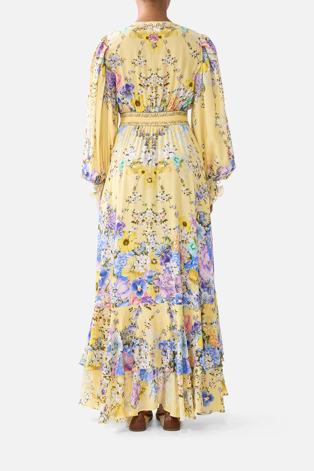 LONG BUTTON FRONT DRESS DARLING BUDS - Image 2