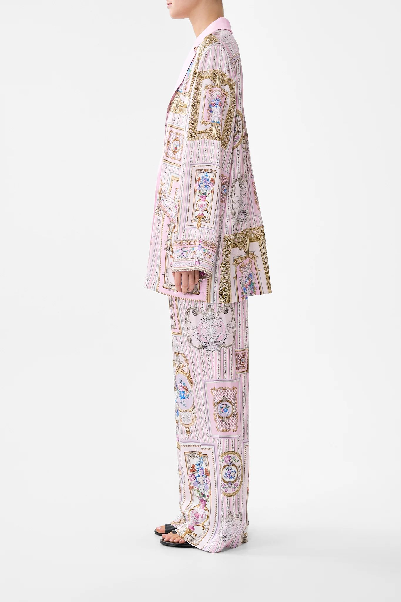 RELAXED SUIT JACKET PALATIAL PASTELS - Image 4
