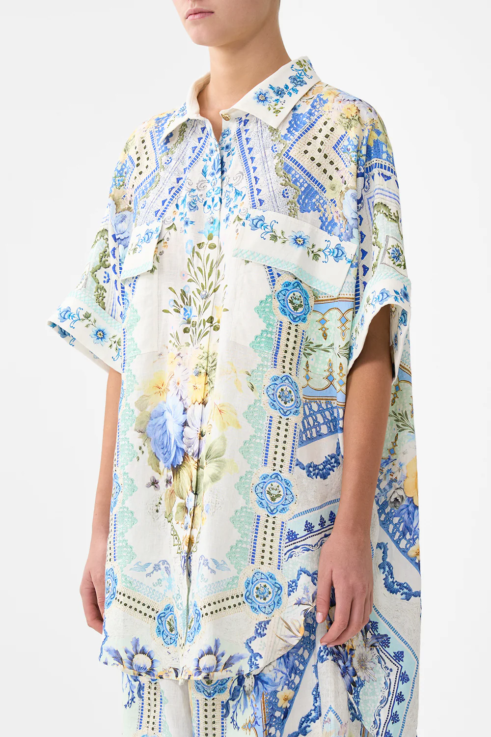 OVERSIZED POCKET TUNIC MY HOMESPUN HEART - Image 5