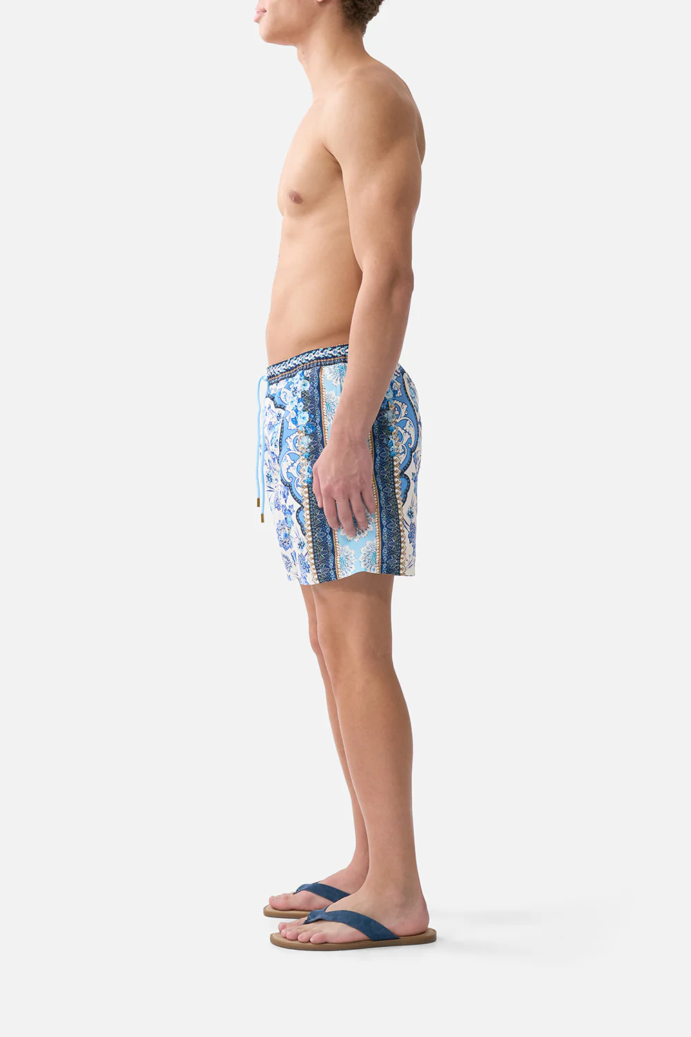 MID LENGTH BOARDSHORT WITH ELASTIC WAIST ALL ABOUT THAT LACE - Image 4