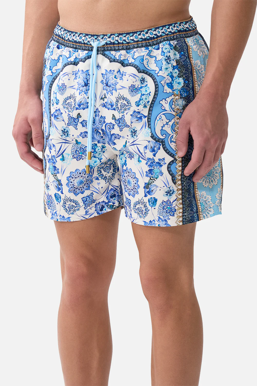 MID LENGTH BOARDSHORT WITH ELASTIC WAIST ALL ABOUT THAT LACE - Image 5