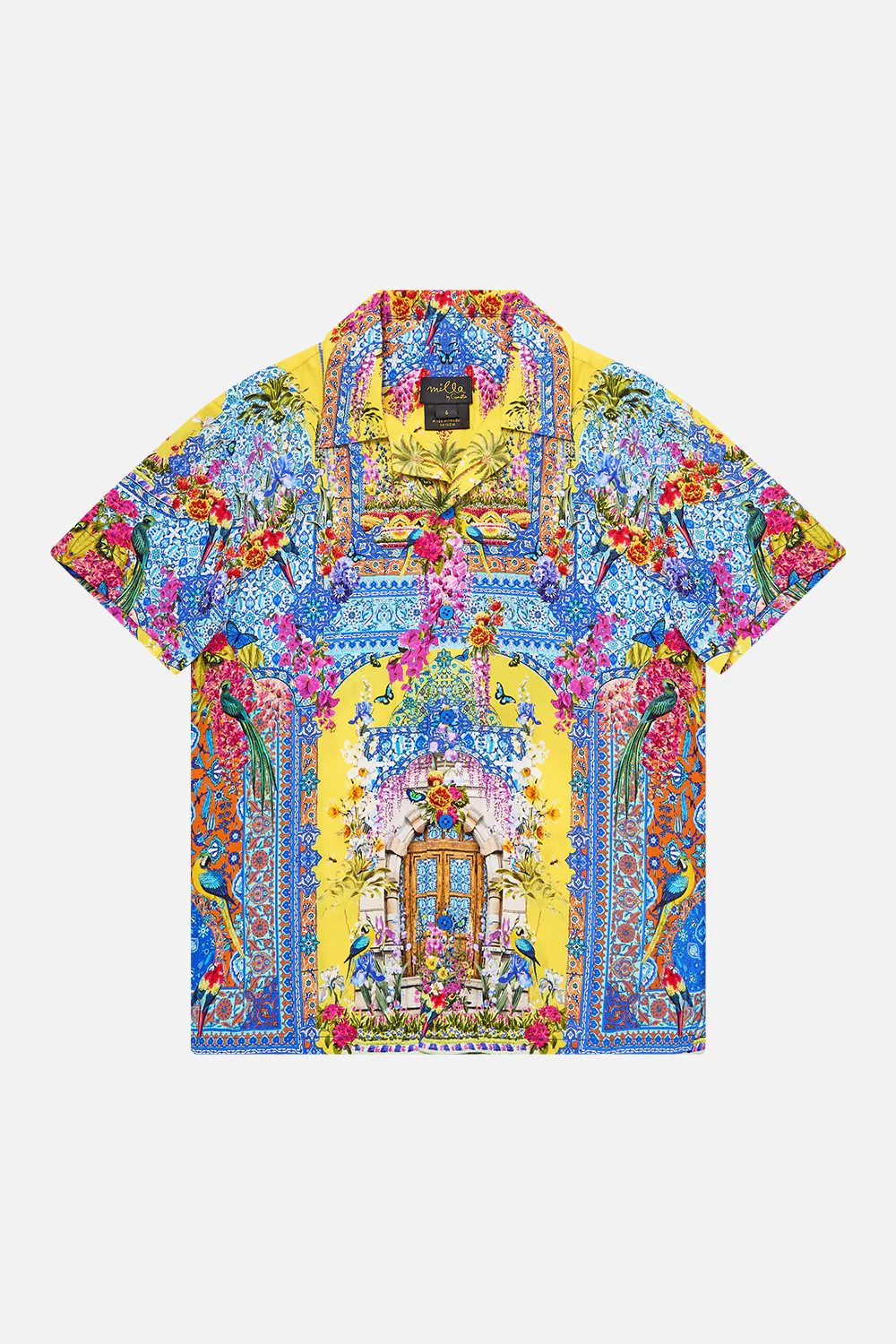 BOYS SHORT SLEEVE CAMP COLLARED SHIRT SULTANAHMET SUMMER